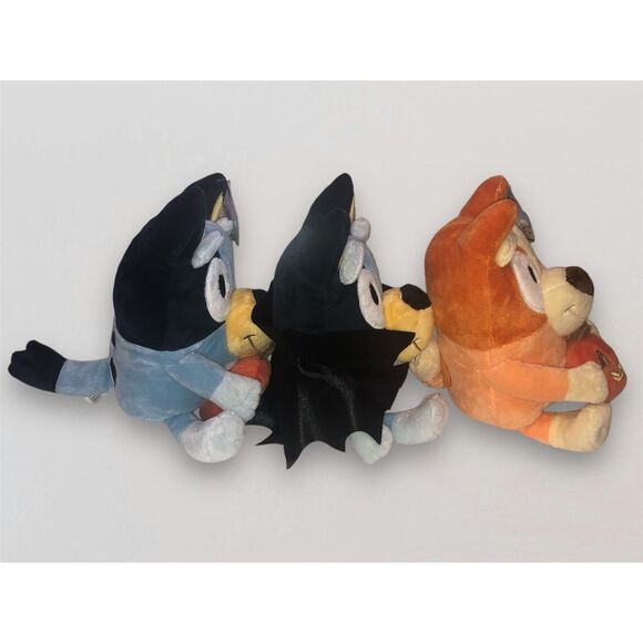 Bluey and Bingo Halloween Plush Pumpkin Vampire 12" Inches New 2024 - Picture 3 of 12